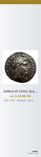 Seleucid Coins (part 2) 1638.1b — CANOA