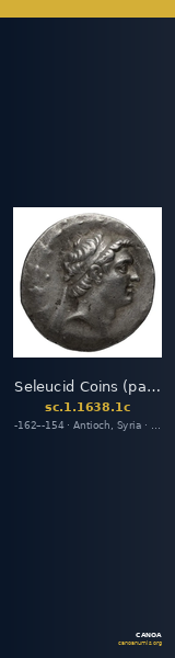 Seleucid Coins (part 2) 1638.1c — CANOA
