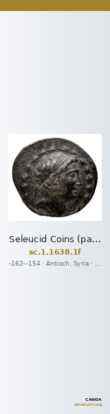 Seleucid Coins (part 2) 1638.1f — CANOA