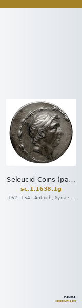 Seleucid Coins (part 2) 1638.1g — CANOA