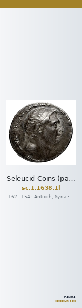 Seleucid Coins (part 2) 1638.1l — CANOA