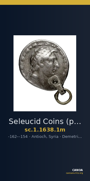 Seleucid Coins (part 2) 1638.1m — CANOA