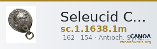 Seleucid Coins (part 2) 1638.1m — CANOA