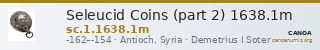 Seleucid Coins (part 2) 1638.1m — CANOA