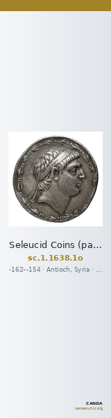 Seleucid Coins (part 2) 1638.1o — CANOA