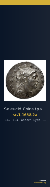 Seleucid Coins (part 2) 1638.2a — CANOA