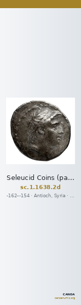 Seleucid Coins (part 2) 1638.2d — CANOA