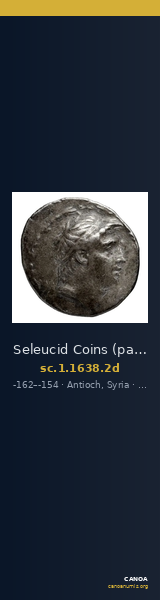 Seleucid Coins (part 2) 1638.2d — CANOA