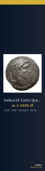 Seleucid Coins (part 2) 1638.2f — CANOA