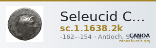 Seleucid Coins (part 2) 1638.2k — CANOA
