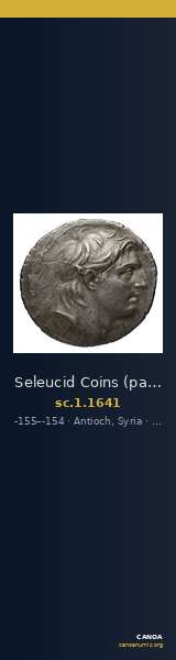 Seleucid Coins (part 2) 1641 — CANOA
