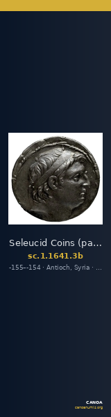 Seleucid Coins (part 2) 1641.3b — CANOA