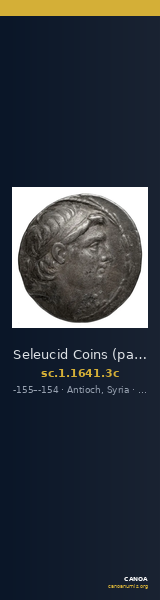 Seleucid Coins (part 2) 1641.3c — CANOA