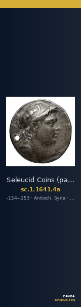 Seleucid Coins (part 2) 1641.4a — CANOA