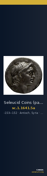 Seleucid Coins (part 2) 1641.5a — CANOA