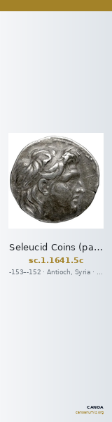 Seleucid Coins (part 2) 1641.5c — CANOA