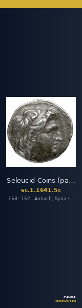 Seleucid Coins (part 2) 1641.5c — CANOA