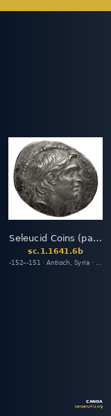 Seleucid Coins (part 2) 1641.6b — CANOA