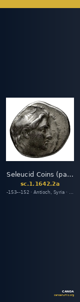 Seleucid Coins (part 2) 1642.2a — CANOA