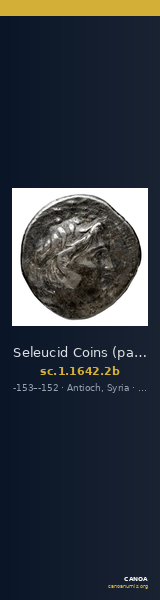 Seleucid Coins (part 2) 1642.2b — CANOA