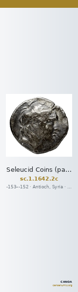 Seleucid Coins (part 2) 1642.2c — CANOA