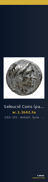 Seleucid Coins (part 2) 1642.3a — CANOA