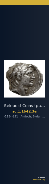 Seleucid Coins (part 2) 1642.3e — CANOA