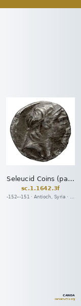 Seleucid Coins (part 2) 1642.3f — CANOA