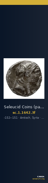 Seleucid Coins (part 2) 1642.3f — CANOA