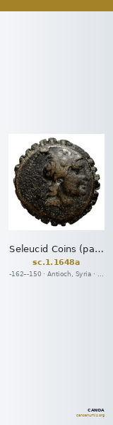Seleucid Coins (part 2) 1648a — CANOA