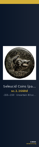 Seleucid Coins (part 2) 1660d — CANOA