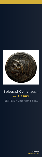 Seleucid Coins (part 2) 1663 — CANOA