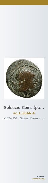 Seleucid Coins (part 2) 1666.4 — CANOA