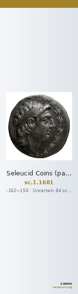 Seleucid Coins (part 2) 1681 — CANOA