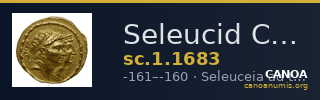 Seleucid Coins (part 2) 1683 — CANOA