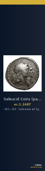 Seleucid Coins (part 2) 1687 — CANOA