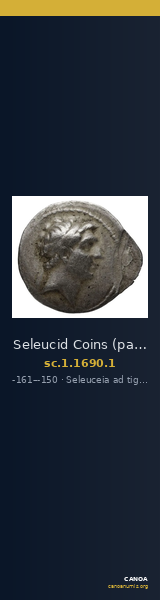 Seleucid Coins (part 2) 1690.1 — CANOA