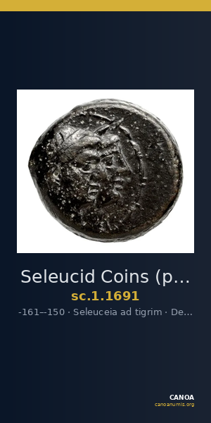 Seleucid Coins (part 2) 1691 — CANOA