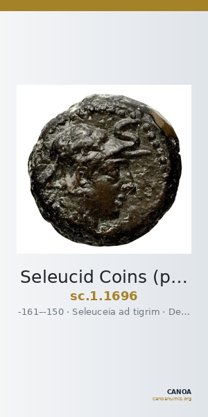 Seleucid Coins (part 2) 1696 — CANOA