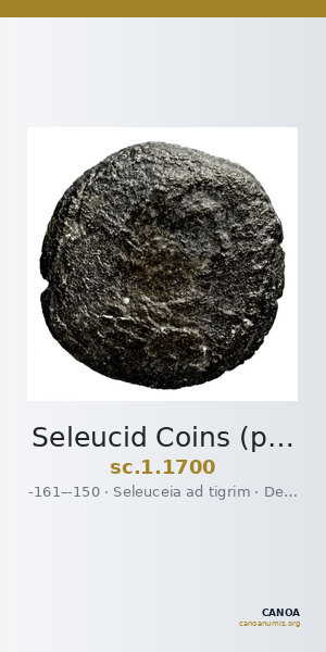 Seleucid Coins (part 2) 1700 — CANOA