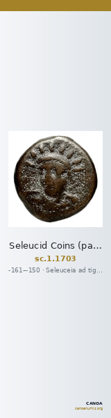 Seleucid Coins (part 2) 1703 — CANOA
