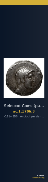 Seleucid Coins (part 2) 1706.3 — CANOA