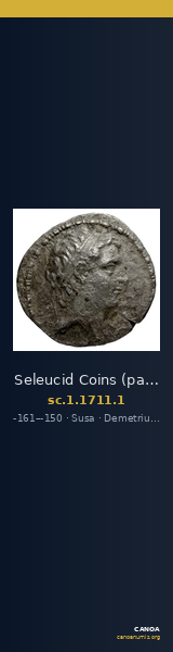 Seleucid Coins (part 2) 1711.1 — CANOA