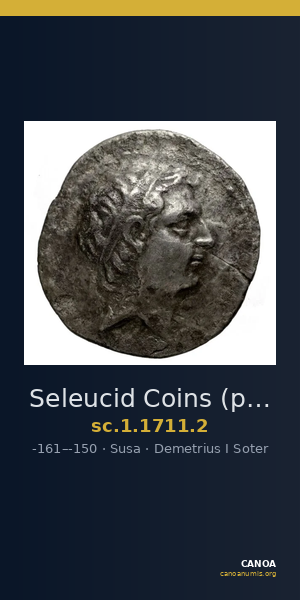 Seleucid Coins (part 2) 1711.2 — CANOA