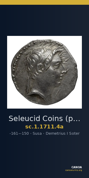 Seleucid Coins (part 2) 1711.4a — CANOA