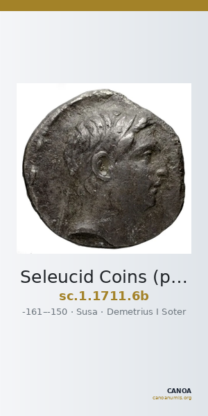 Seleucid Coins (part 2) 1711.6b — CANOA