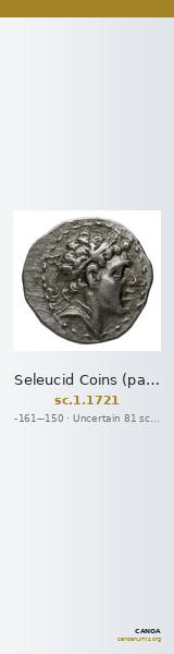 Seleucid Coins (part 2) 1721 — CANOA