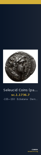 Seleucid Coins (part 2) 1736.7 — CANOA