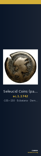 Seleucid Coins (part 2) 1742 — CANOA