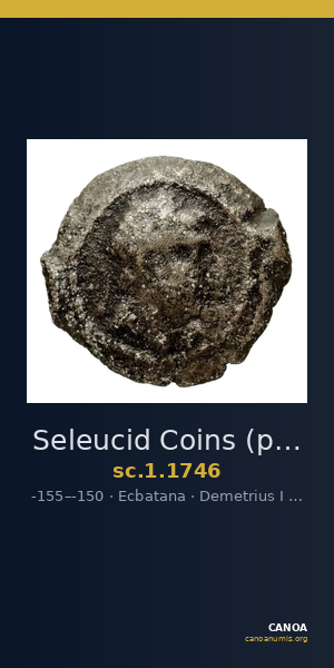 Seleucid Coins (part 2) 1746 — CANOA